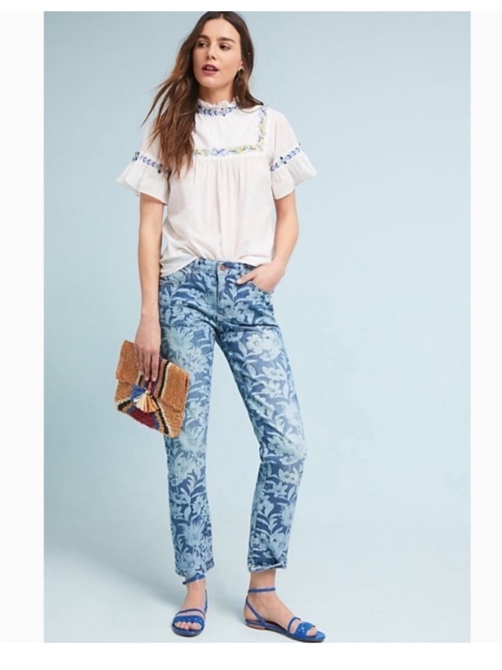 Anthropologie Pilcro Mid-Rise Jeans